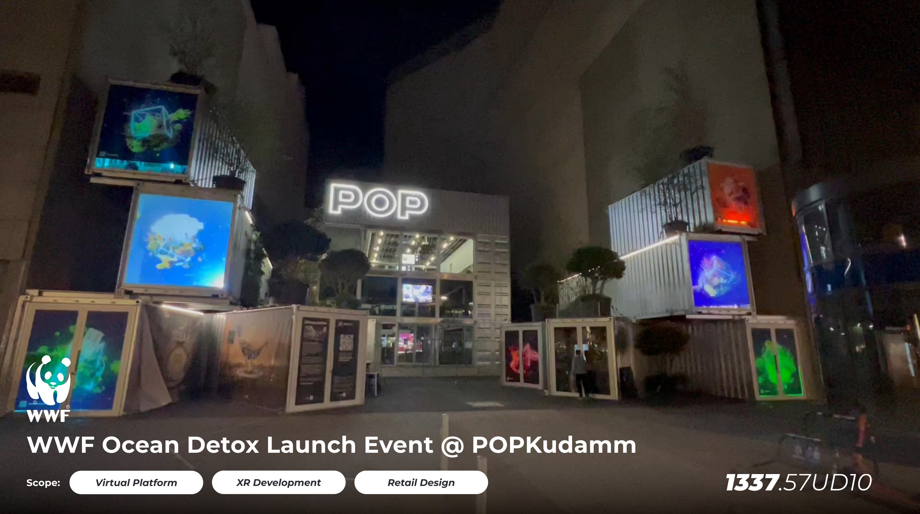 WWF — Ocean Detox launch @ POPKudamm